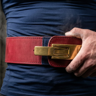 "Lever" Lifting Belt